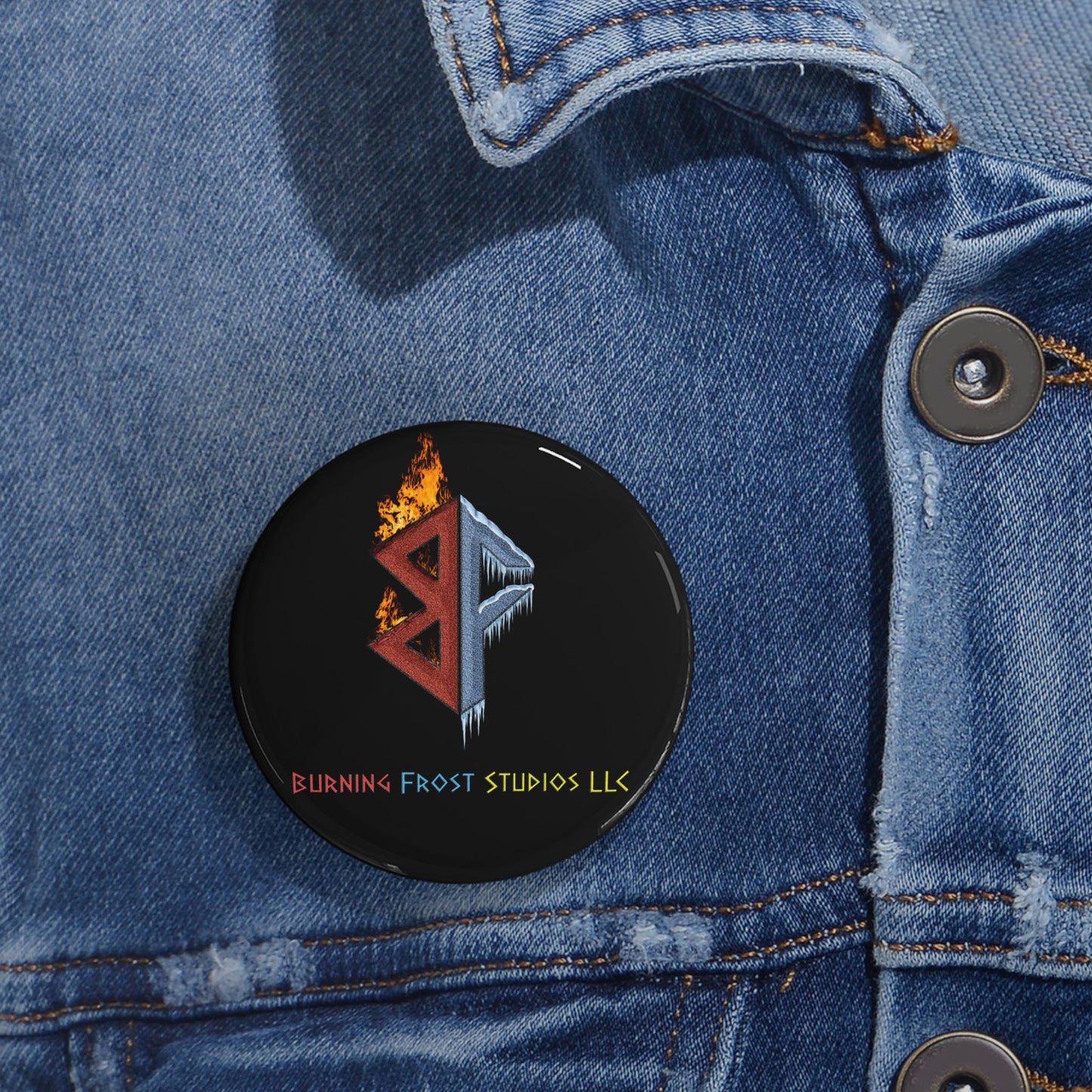Burning Frost Studios™ Round Pins