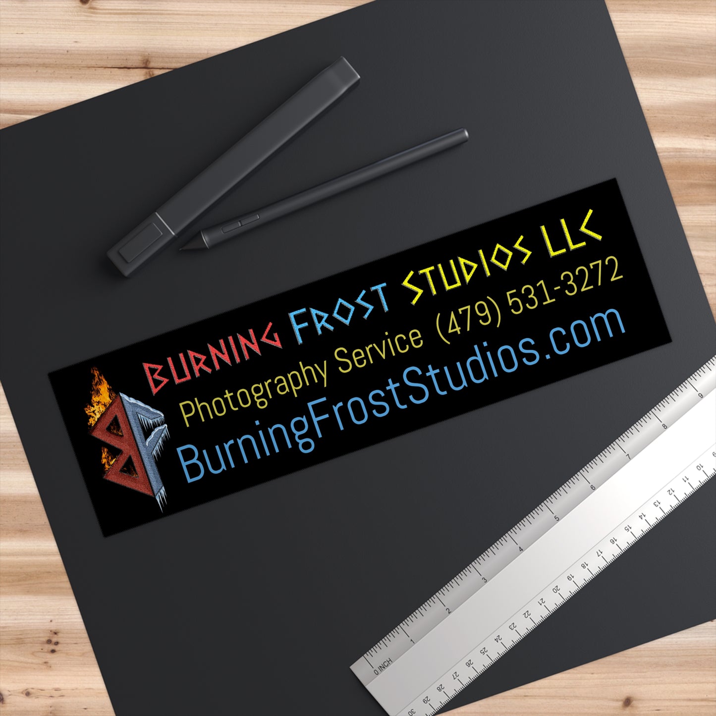 Burning Frost Studios™ Bumper Sticker